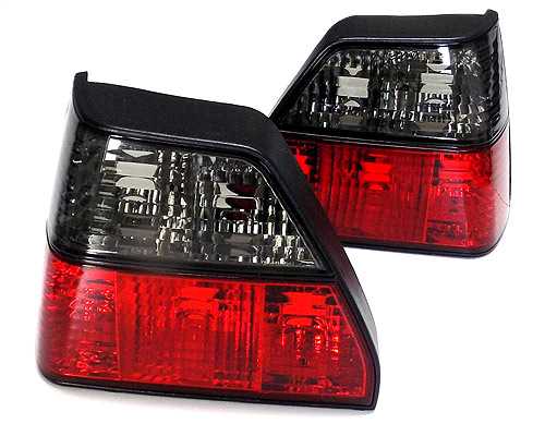 Golf II FK Crystal Clear Smoked/Red Taillights