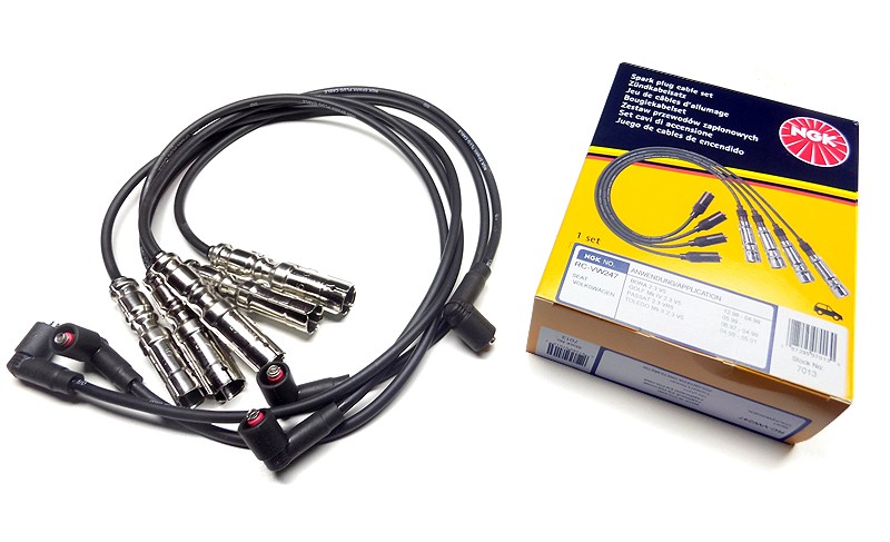 Ignition Wire Set - NGK - VW Bora, Passat 3B / SEAT Toledo V5 Engine AGZ